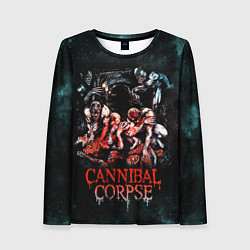 Женский лонгслив Cannibal Corpse