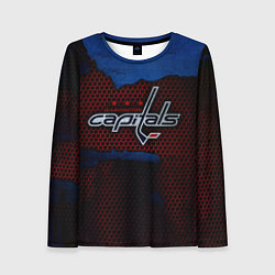 Женский лонгслив WASHINGTON CAPITALS