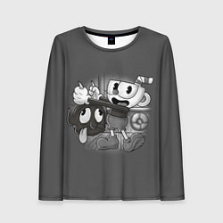 Женский лонгслив CUPHEAD