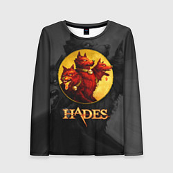 Лонгслив женский Hades wolf, цвет: 3D-принт