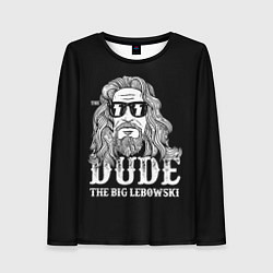 Лонгслив женский Dude the Big Lebowski, цвет: 3D-принт