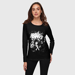 Лонгслив женский 00:01, цвет: 3D-принт — фото 2