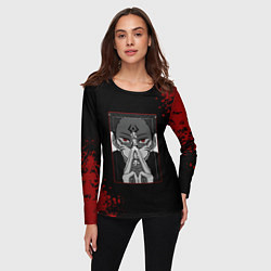 Лонгслив женский МАГИЧЕСКАЯ БИТВА SUKUNA, цвет: 3D-принт — фото 2