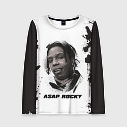 Лонгслив женский АСАП ASAP ROCKY Z, цвет: 3D-принт