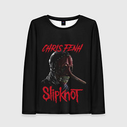 Женский лонгслив CHRIS FENH SLIPKNOT СЛИПКНОТ Z