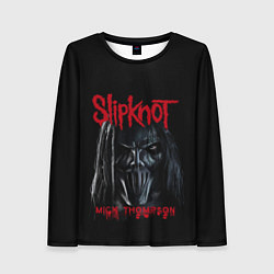 Лонгслив женский MICK THOMPSON SLIPKNOT СЛИПКНОТ Z, цвет: 3D-принт