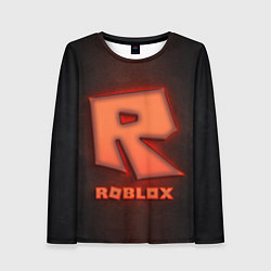 Лонгслив женский ROBLOX NEON RED, цвет: 3D-принт