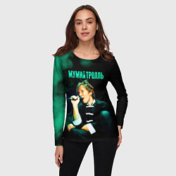 Лонгслив женский Илья Лагутенко - Мумий Тролль, цвет: 3D-принт — фото 2