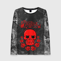 Женский лонгслив Bullet For My Valentine Пуля для моей возлюбленной