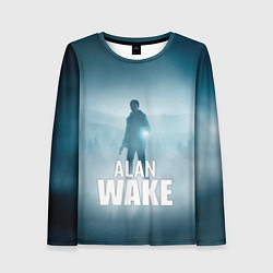 Лонгслив женский Alan Wake Video Game Art, цвет: 3D-принт