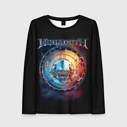 Женский лонгслив Megadeth, Super Collider