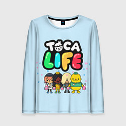 Женский лонгслив Toca Life: Logo