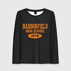 Лонгслив женский Haddonfield High School 1978, цвет: 3D-принт