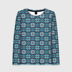 Лонгслив женский Алатырь свитер, цвет: 3D-принт