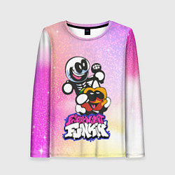 Женский лонгслив Skid and Pump Friday Night Funkin