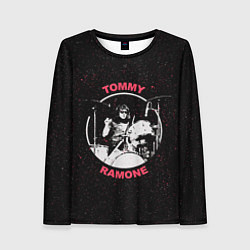 Лонгслив женский Tommy Ramone, цвет: 3D-принт