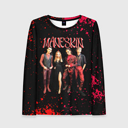 Лонгслив женский Maneskin Лунный свет, рок - группа, цвет: 3D-принт