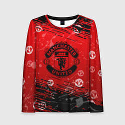 Лонгслив женский Manchester United: Возвращения Ronaldo, цвет: 3D-принт