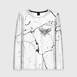 Женский лонгслив Velialsquad трещины,