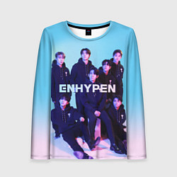 Женский лонгслив ENHYPEN: Хисын, Джей, Джейк, Сонхун, Сону, Чонвон,