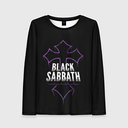 Женский лонгслив Black Sabbat Cross