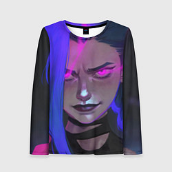 Женский лонгслив League Of Legends Arcane ДЖИНКС Jinx Powder