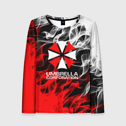 Женский лонгслив Umbrella Corporation Fire