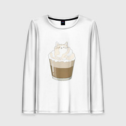 Лонгслив женский Catuccino, цвет: 3D-принт