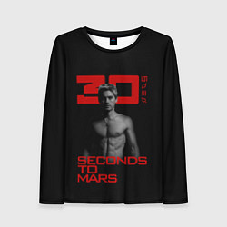 Лонгслив женский 30 Seconds to Mars Jared Leto, цвет: 3D-принт