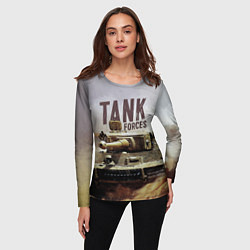 Лонгслив женский Forces Tank, цвет: 3D-принт — фото 2