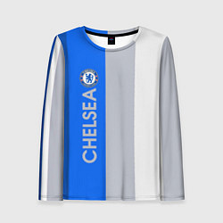 Лонгслив женский Chelsea football club, цвет: 3D-принт