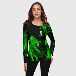 Лонгслив женский RENAULT ДЫМ, цвет: 3D-принт — фото 2
