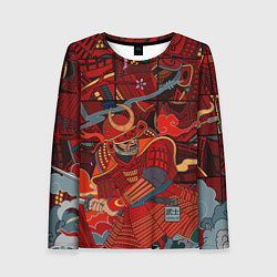 Женский лонгслив Инстинкт Самурая