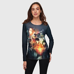 Лонгслив женский Anime The Rising of the Shield Hero, цвет: 3D-принт — фото 2