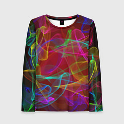 Женский лонгслив Color neon pattern Vanguard