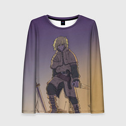 Женский лонгслив Торфинн на холме