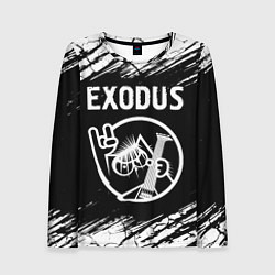 Женский лонгслив Exodus КОТ Краски