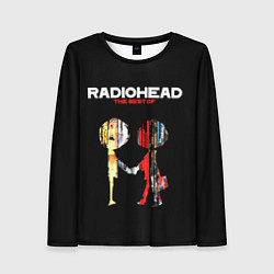 Лонгслив женский Radiohead The BEST, цвет: 3D-принт