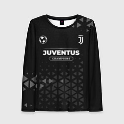 Женский лонгслив Juventus Форма Champions