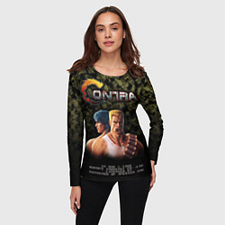 Лонгслив женский Contra gamer, цвет: 3D-принт — фото 2