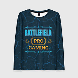Лонгслив женский Игра Battlefield: PRO Gaming, цвет: 3D-принт