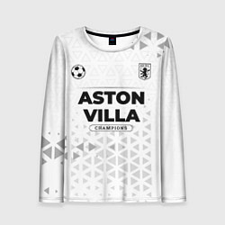 Женский лонгслив Aston Villa Champions Униформа