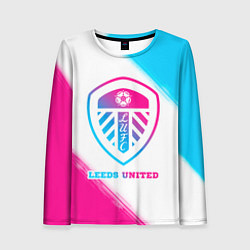 Женский лонгслив Leeds United Neon Gradient