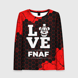 Женский лонгслив FNAF Love Классика