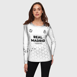 Лонгслив женский Real Madrid Champions Униформа, цвет: 3D-принт — фото 2