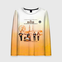 Женский лонгслив The Beatles Blackpool And Paris 1964-65