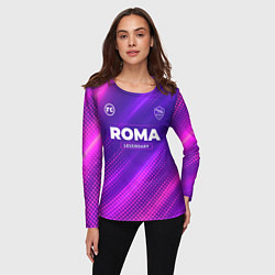 Лонгслив женский Roma Legendary Sport Grunge, цвет: 3D-принт — фото 2