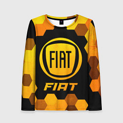 Женский лонгслив Fiat - Gold Gradient