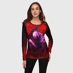 Лонгслив женский Берсерк Демон, цвет: 3D-принт — фото 2