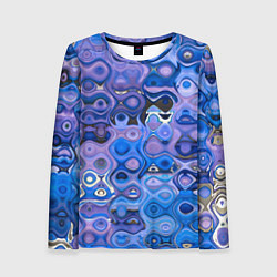 Женский лонгслив Blurring colors